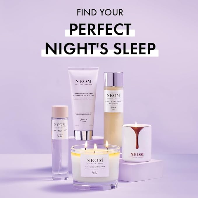 NEOM - Lavender & Chamomile Mist for Body & Pillow, 1 Fl Oz | Perfect Night's Sleep Range | Essential Oils | Pillow Mist