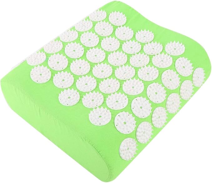 Health Pillow, Acupuncture Massage Pillow Sleep Aid Pillow Multiple Massage Points for Athlete Business Man Women for Health Concerns(Fruit Green)