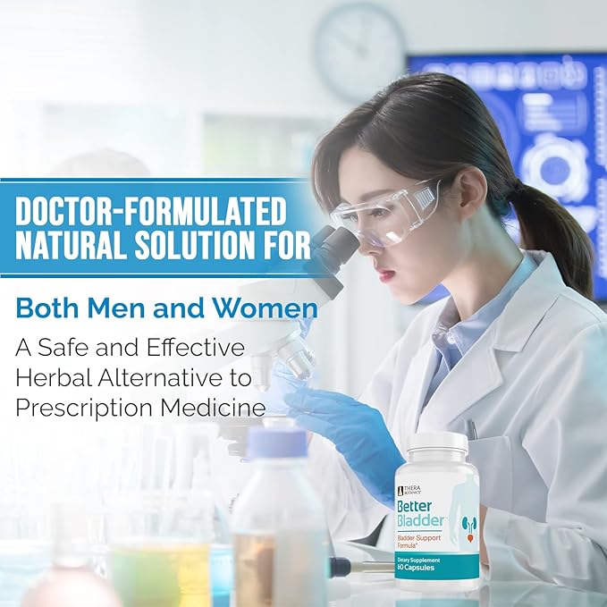 Control Supplement for Women & Men â Bladder Support Supplement to Help Reduce Urinary Leaks, Frequency & Urgency - 60 Count (1 Bottle)