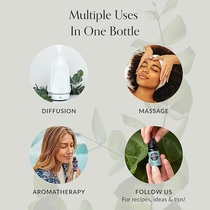 Edens Garden Massage Essential Oils Discovery 6 Set – 100% Pure Therapeutic Grade Oil, Undiluted Natural Scents for Relaxation, Wellness & Spa – Aromatherapy Gift for Men & Women, .92 ml/6 Pack