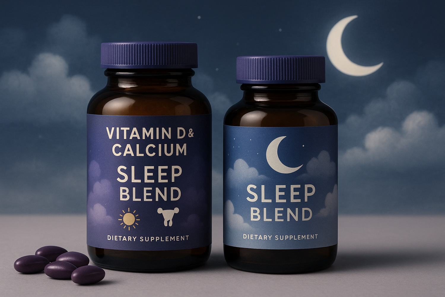 Vitamin D & Calcium Sleep Blends