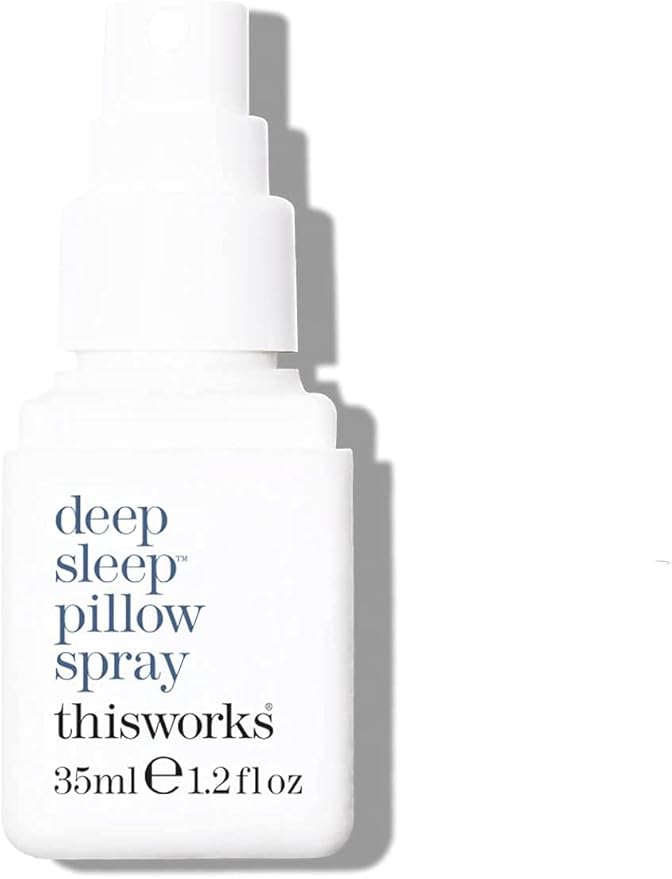 THISWORKS Deep Sleep Pillow Spray – Fast-Acting Natural Formula with Lavender for Relaxation and Restful Sleep – 35 ml (1.2 fl oz) Travel Size