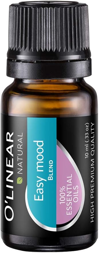 Relaxation Essential Oils Blend - 100% Pure, 10ml Calming Aromatherapy Oil for Diffusers for Home with Bergamot, Lemon, Lime, Grapefruit, Uplift & Easy Mood Boost & Focus Therapeutic Grade Aroma Drops