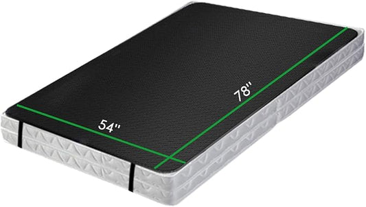 Grounding Mat King, PU Leather, Grounding Mat for Bed Improves Sleeping, 54X78IN