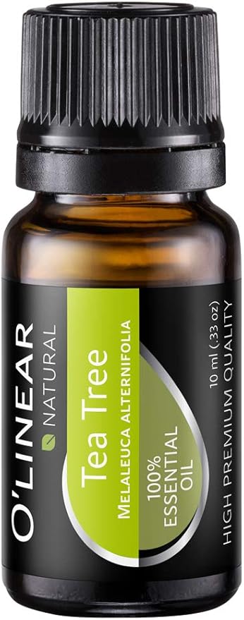 10 ml Tea Tree Essential Oil Pure Aromatherapy, Oil for Diffusers for Home, Candle Making & Soap Craft, 0.33 Fl Oz 100% Natural Melaleuca Oil Aroma Drops for Humidifier & Air Tea Tree Aroma Therapy