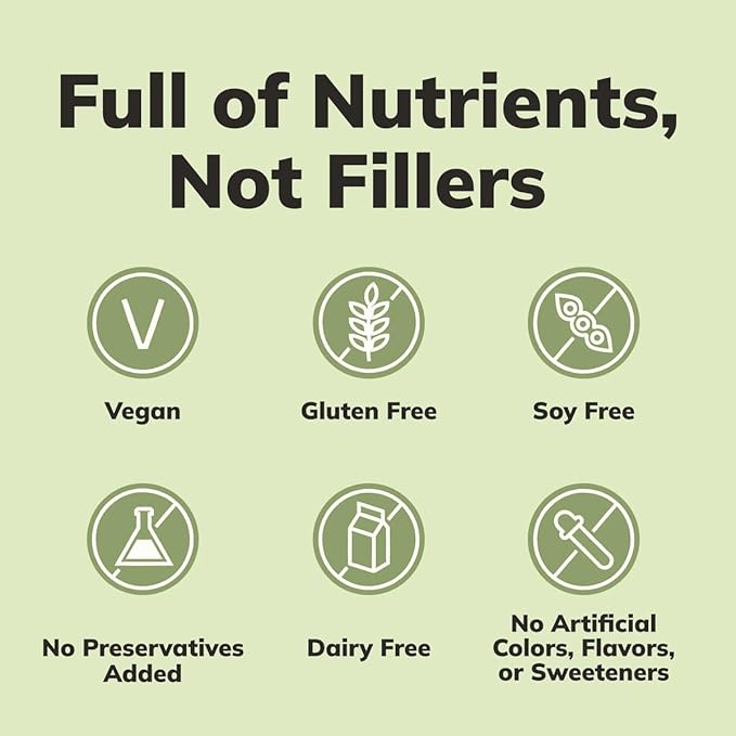 KaâChava All-In-One Nutrition Shake Blend, 85+ Superfoods & Nutrients, Meal Replacement, Greens Plant-Based Superfood Powder Protein Drink, Digestive Enzymes & Probiotics, Vegan Dairy Gluten Free, 2lb