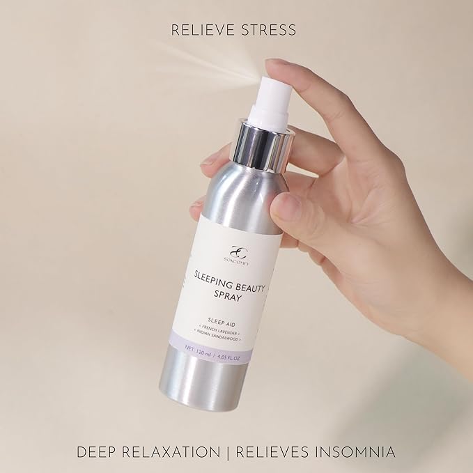 Pillow Ritual Aromatic, Calming and Relaxing Pillow Mist, Linen and Fabric Spray, Infused with Natural Essential Oils 4.05 oz