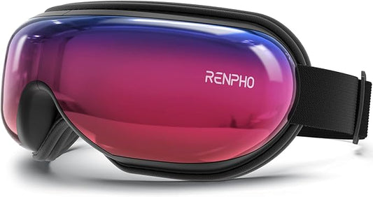 RENPHO Father's Day Gifts Eyeris 1 Eye Massager with Heat, Sleep Mask with Bluetooth Music, Face Massager, Eye Care Device, Reduce Eye Strain Birthday Gifts for Women Men Her Him