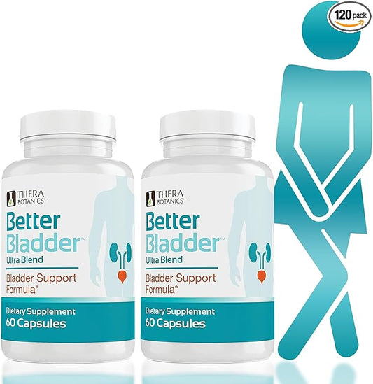 Ultra Control Supplement for Women & Men â Bladder Support Supplement to Help Reduce Urinary Leaks, Frequency & Urgency - 120 Count (2 Bottles)