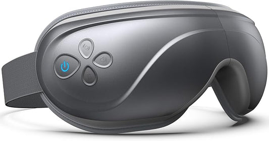 RENPHO Eye Massager with Heat, Eyeris 2 Mothers Day Birthday Gifts for Mom Dad Women Men Face Massager, Heated Eye Mask for Migraines Relief, Eye Strain Dry Eye Improve Sleep