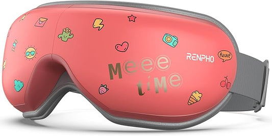 RENPHO Eyeris 1 Eye Massager with Heat, Birthday Gifts for Mom Women Men Her Him Dad, Smart Sleep Mask for Relax Eye,Improve Sleep