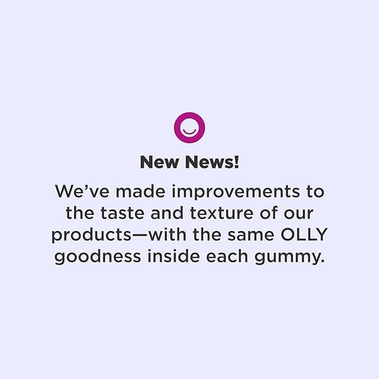 OLLY Kids Sleep Gummy, 0.5mg Melatonin, L Theanine, Chamomile, and Lemon Balm, Childrens Chewable Supplement, Occasional Sleep Support, Raspberry - 60 Count (Packaging may vary)