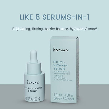 MULTI-VITAMIN Day & Night Serum with Vitamins A, B3, B5, B6, C & E, Niacinamide Serum for Face, Antioxidant Serum for Face, 30 ml