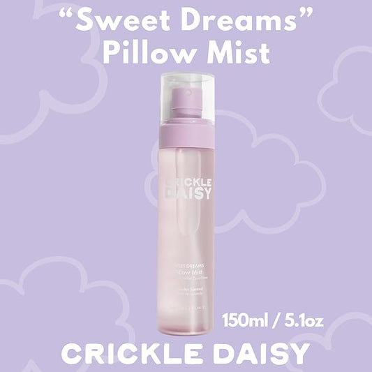 Sweet Dreams Lavender Pillow Mist – Calming & Relaxing Natural Aromatherapy Essential Oils – Linen and Fabric Spray – Natural Sleep Aid for Better Rest, 150ml
