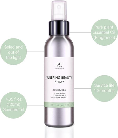 Pillow Ritual Aromatic Eucalyptus and tea tree, Calming and Relaxing Pillow Mist, Linen and Fabric Spray, Infused with Natural Essential Oils 4.05 oz