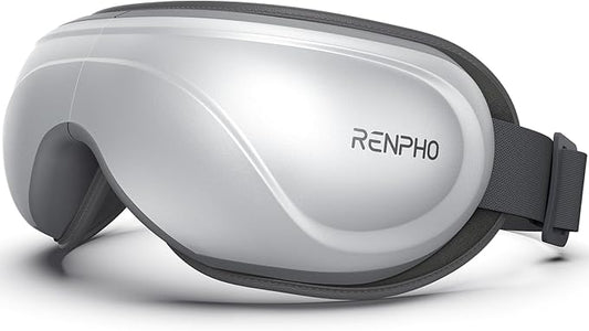 RENPHO Eye Massager with Heat, Fathers Day Birthday Gifts Eyeris 2 FSA/HSA Eligible Face Massager, Eye Mask for Migraines, Eye Care, Migraine Relief,Gift for Mom Dad Women Men