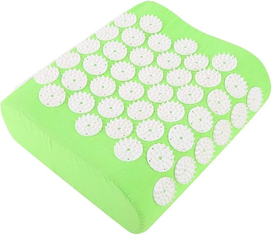 Health Pillow, Acupuncture Massage Pillow Sleep Aid Pillow Multiple Massage Points for Athlete Business Man Women for Health Concerns(Fruit Green)