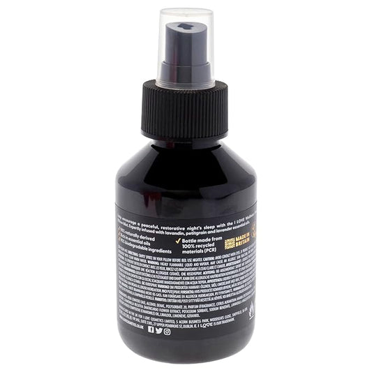I LOVE Wellness Sleep Pillow Mist - Lavender Pillow Spray for Sleep - Essential Oil Pillow Mist - Calming Fabric Spray for Peaceful Sleep - 4.2 oz
