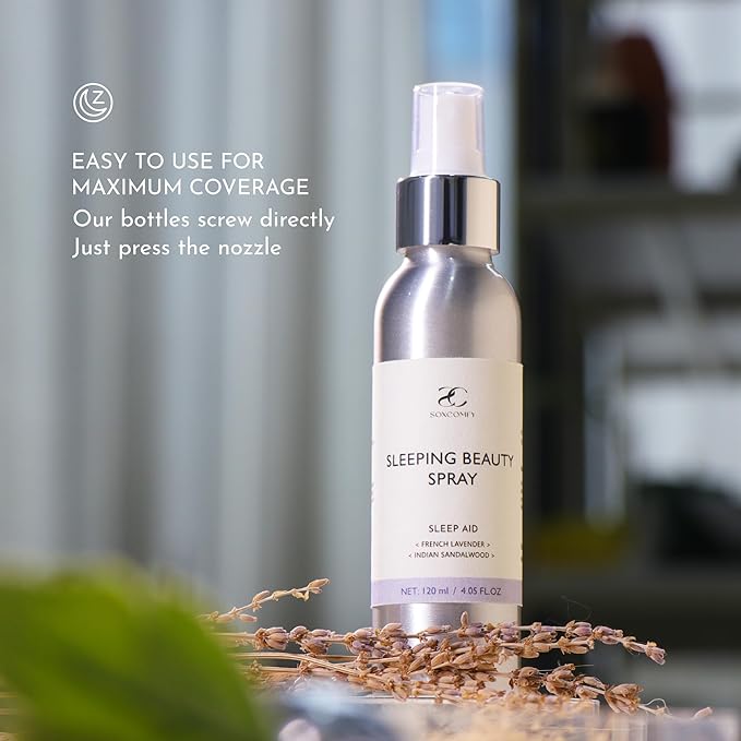 Pillow Ritual Aromatic, Calming and Relaxing Pillow Mist, Linen and Fabric Spray, Infused with Natural Essential Oils 4.05 oz