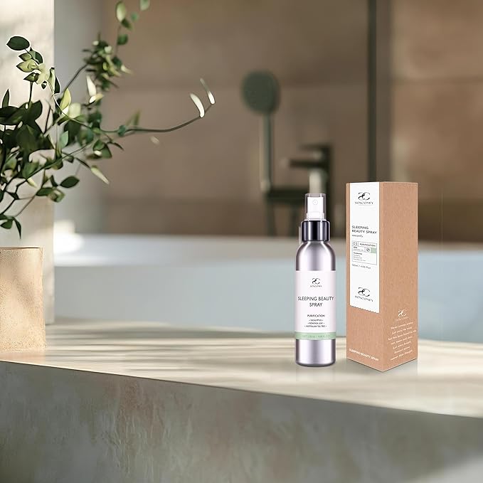 Pillow Ritual Aromatic Eucalyptus and tea tree, Calming and Relaxing Pillow Mist, Linen and Fabric Spray, Infused with Natural Essential Oils 4.05 oz