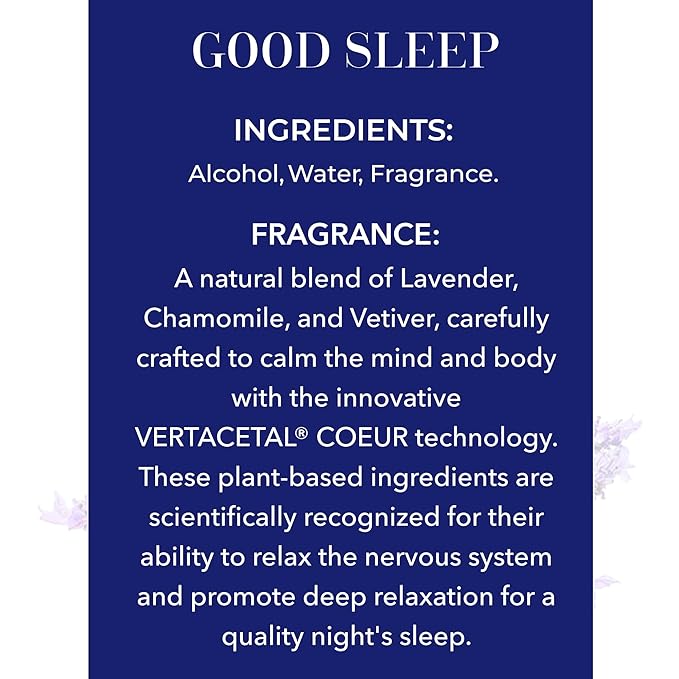 Mine Deep Sleep Pillow Spray, Lavender Sleep Spray, Bed Spray - Chamomile, Vetiver, Lavender Pillow Spray for Sleeping, GABA Lavender Spray, Alternative to Melatonin Spray for Sleep & GABA Supplement