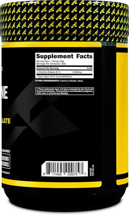 PrimaForce L-Citrulline Malate Powder, Unflavored Pre Workout Supplement, 500 grams - Energy Support, Aids Recovery, Enhances Strength Performance â Vegan, Non-GMO
