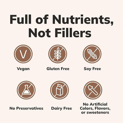 KaâChava All-In-One Nutrition Shake Blend, 85+ Superfoods & Nutrients, Meal Replacement, Greens Plant-Based Superfood Powder Protein Drink, Digestive Enzymes & Probiotics, Vegan Dairy Gluten Free, 2lb
