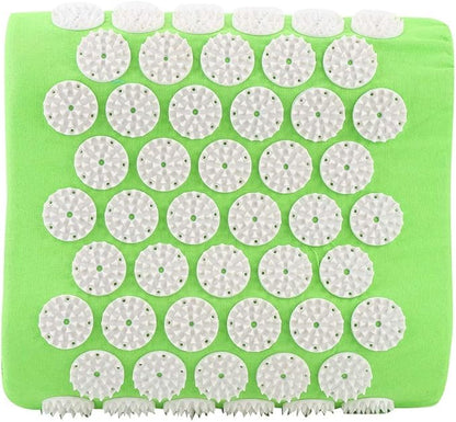 Health Pillow, Acupuncture Massage Pillow Sleep Aid Pillow Multiple Massage Points for Athlete Business Man Women for Health Concerns(Fruit Green)