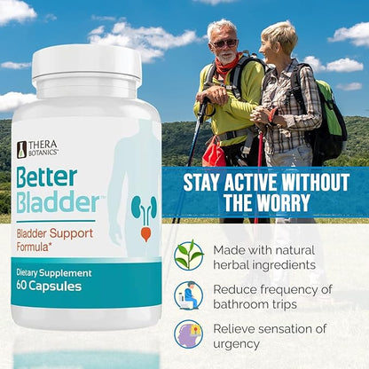 Control Supplement for Women & Men â Bladder Support Supplement to Help Reduce Urinary Leaks, Frequency & Urgency - 60 Count (1 Bottle)