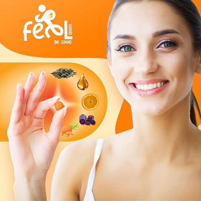 Pumpkin Seed Oil Gummies 4,000 mg for Hair Growth, Urinary Tract Support, Bladder Control Supplement, Younger Looking Skin & Face, Rich in Omega 3, Omega 6 & Essential Fatty Acidsâ Sugar-Free!