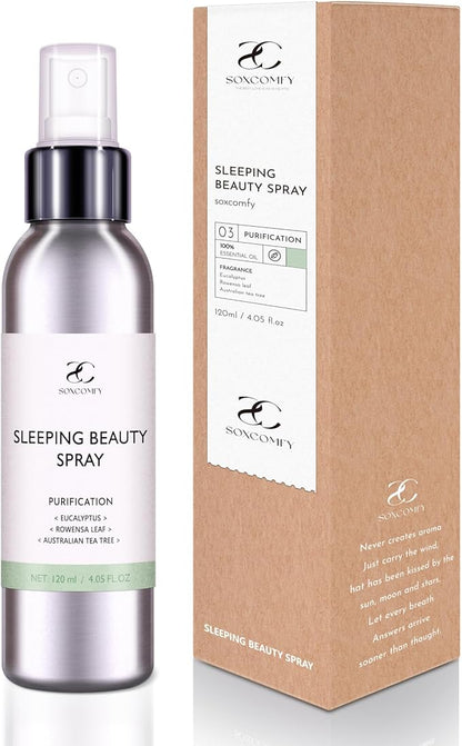 Pillow Ritual Aromatic Eucalyptus and tea tree, Calming and Relaxing Pillow Mist, Linen and Fabric Spray, Infused with Natural Essential Oils 4.05 oz