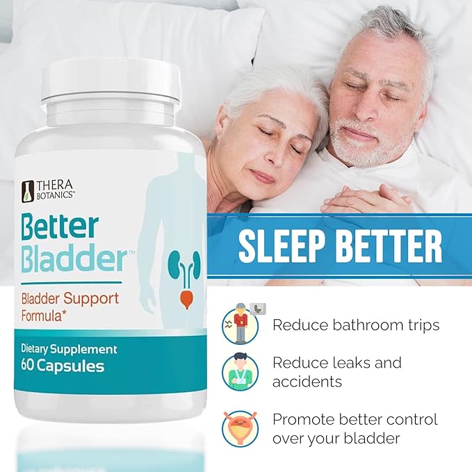 Control Supplement for Women & Men â Bladder Support Supplement to Help Reduce Urinary Leaks, Frequency & Urgency - 60 Count (1 Bottle)
