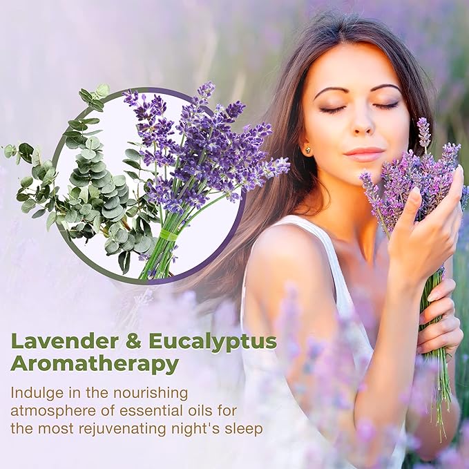 EuroSpa Aromatics Lavender-Infused Pure Eucalyptus Oil Pillow Mist Sleep Spray - 2oz