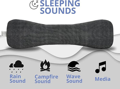 Somnus - Wired Pillow Speaker for Sleeping, USB C & Aux Support, Sleep Headphones, Volume Control, Audio Books and Podcasts, Slumber Music Pillow, for iphone16-15&Samsung.