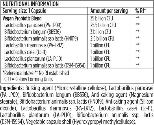 JSHealth Vitamins Gut Health and Immunity Formula | Probiotics for Women and Men | Shelf Stable Probiotic Supplement for Digestive Health and Immune Support (60)