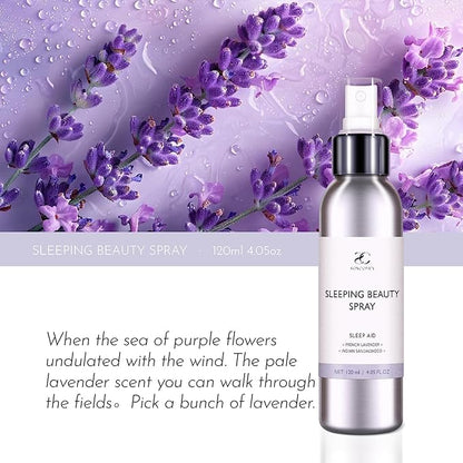 Pillow Ritual Aromatic, Calming and Relaxing Pillow Mist, Linen and Fabric Spray, Infused with Natural Essential Oils 4.05 oz
