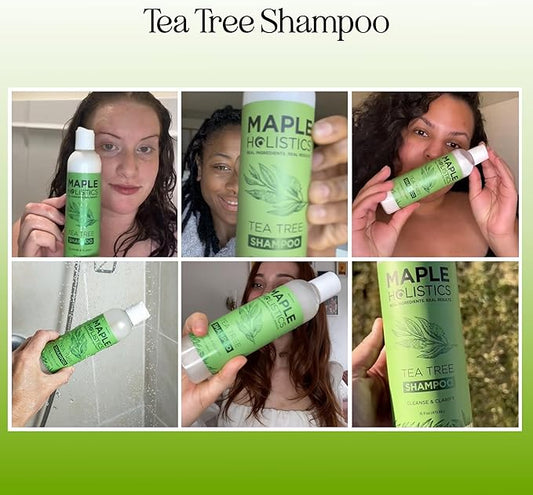 Pure Tea Tree Oil 4oz - Australian Tea Tree Essential Oil for Hair & Skin - Aromatherapy Cleanser & Humidifier