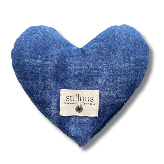 Organic Eye Pillow - Lavender & Flax Seed for Hot/Cold Therapy, Migraine & Sinus Relief | Relaxation Mask & Ideal Valentine's Day Gift for Her, Wife, Girlfriend, Best Friend