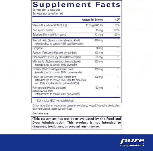 Pure Encapsulations SP Ultimate | Enhance Support for Healthy Prostate Function and Prostate Cellular Health* | 180 Capsules