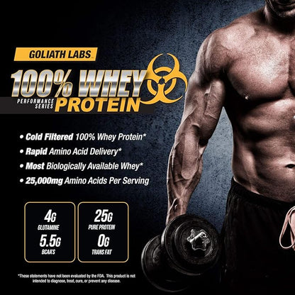 Goliath Labs GL 100% Whey Protein Powder 20 lb (Chocolate)