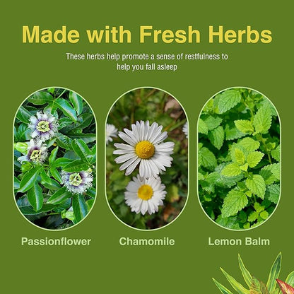 Herbs Etc. Deep Sleep Softgels - Herbal Sleep Support Supplement - Rest & Calming Support with Passionflower, Chamomile & Lemon Balm - 60 Softgels (60 Servings)
