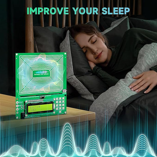 7.83Hz Nature Sleep Aid & Healing Frequency Device | Adjustable Schumann Resonance Generator (0.01Hz-200KHz) for Stress Relief, Relaxation, Meditation, Yoga | USB Powered